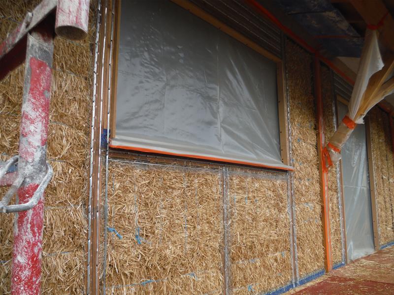 Maison ossature isolé en Paille à Poitiers (86)
